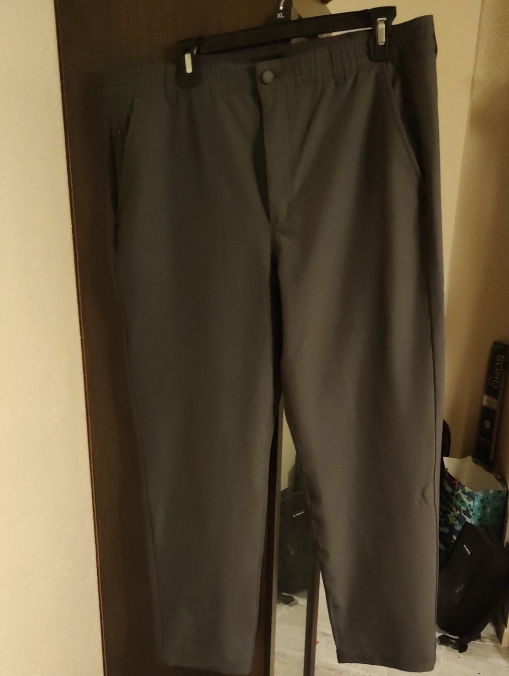Marc New York Men's Gray Chinos